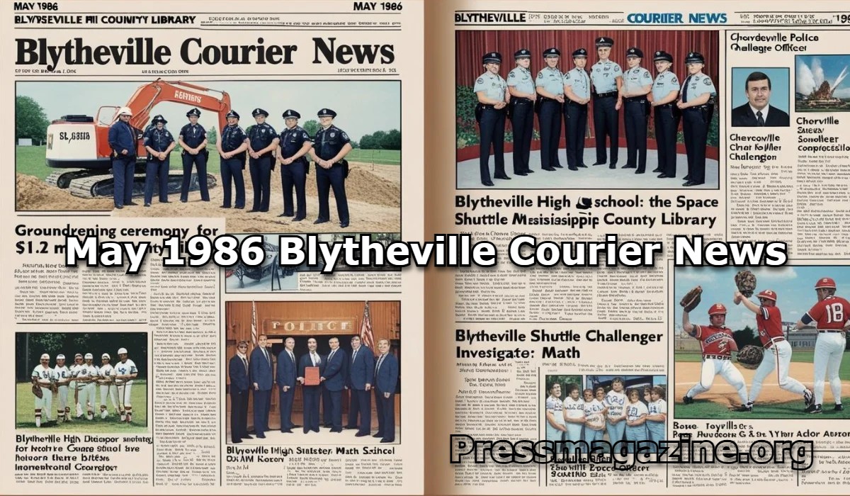 May 1986 Blytheville Courier News