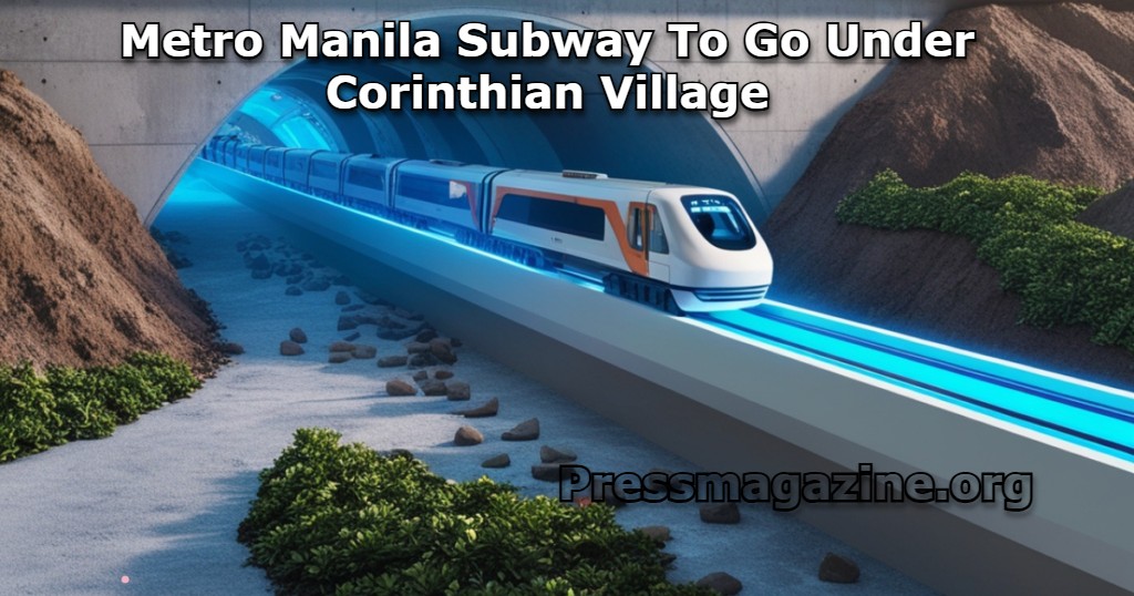 Metro Manila Subway To Go Under Corinthian Village