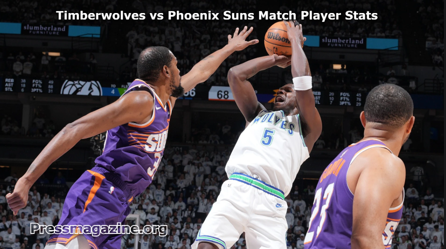 Timberwolves vs Phoenix Suns Match Player Stats