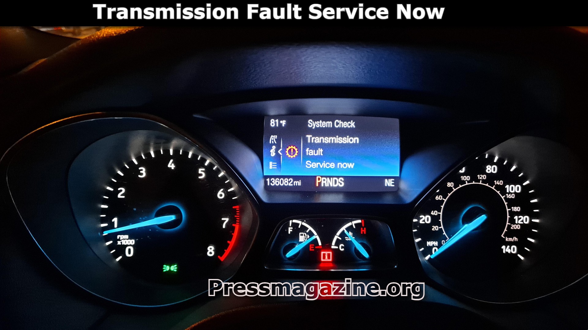 Transmission Fault Service Now